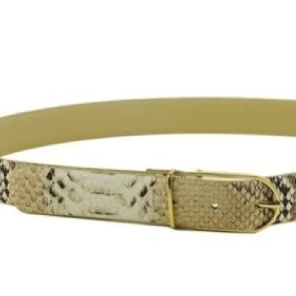 Linea Pelle Snake Embossed Belt